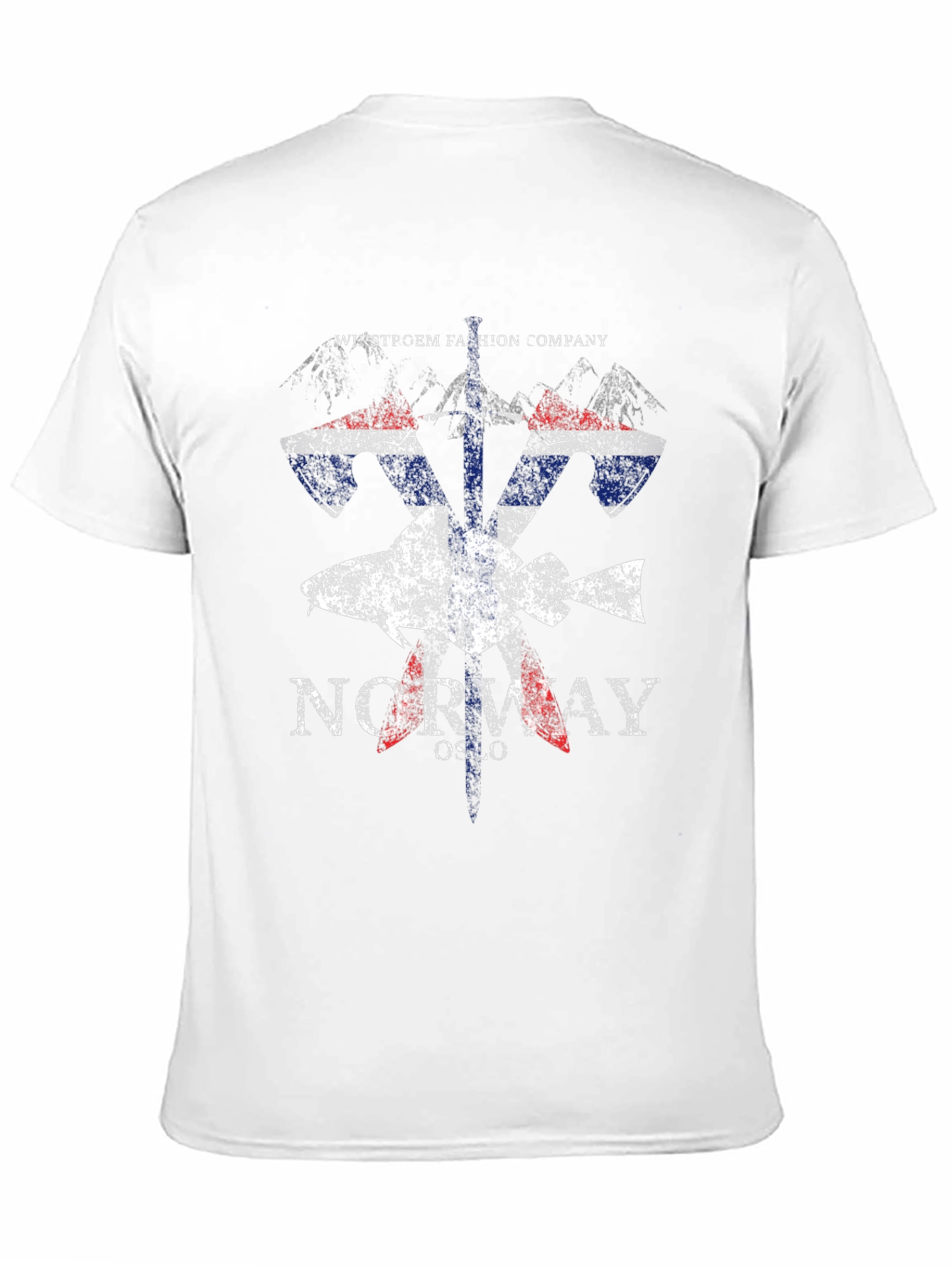 Norway Fish Flag Graphic Tee
