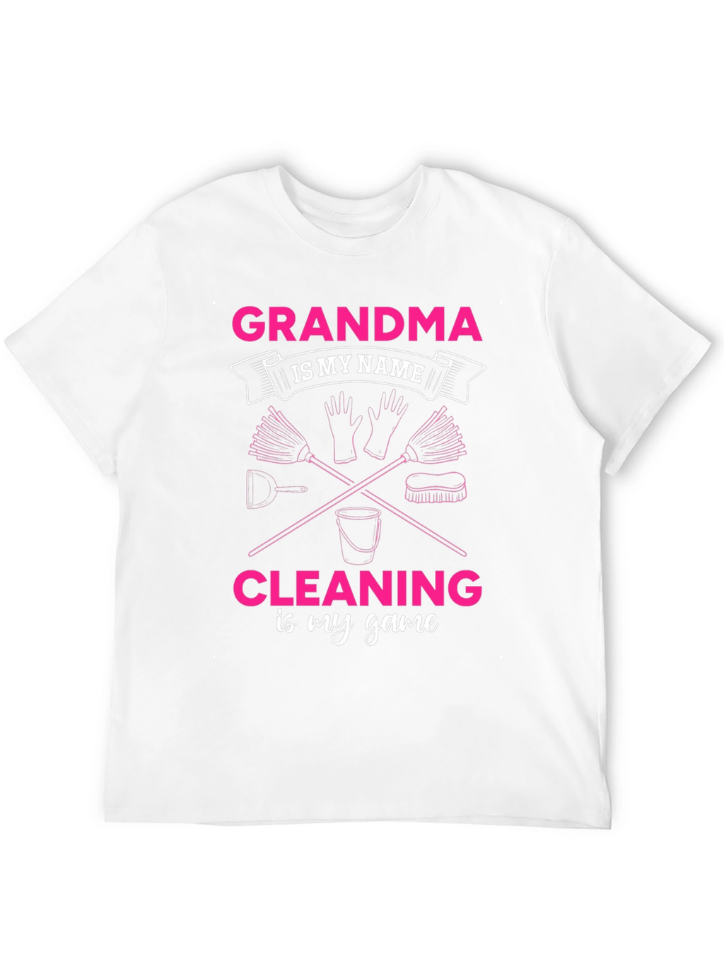 Grandma Cleaning Game T-Shirt
