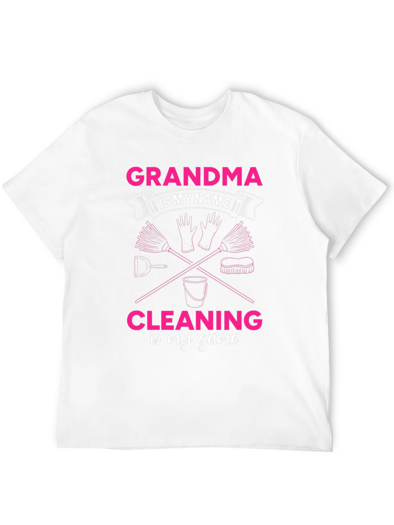 Grandma Cleaning Game T-Shirt