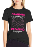Grandma Cleaning Game T-Shirt