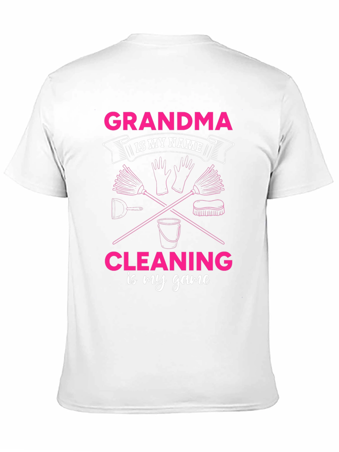 Grandma Cleaning Game T-Shirt