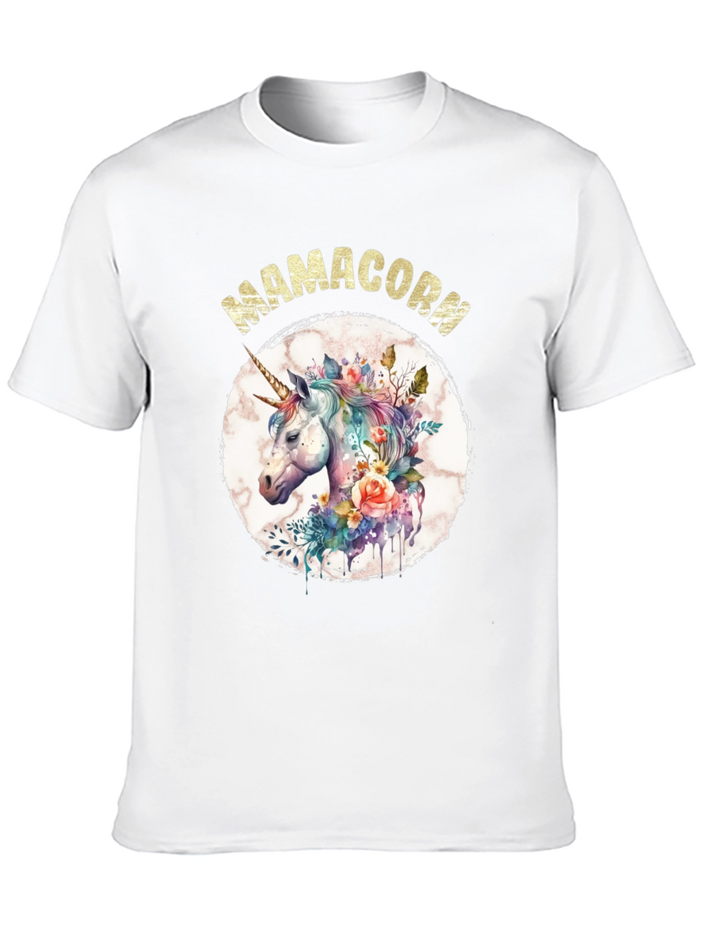 Mamacorn Unicorn Graphic T-Shirt