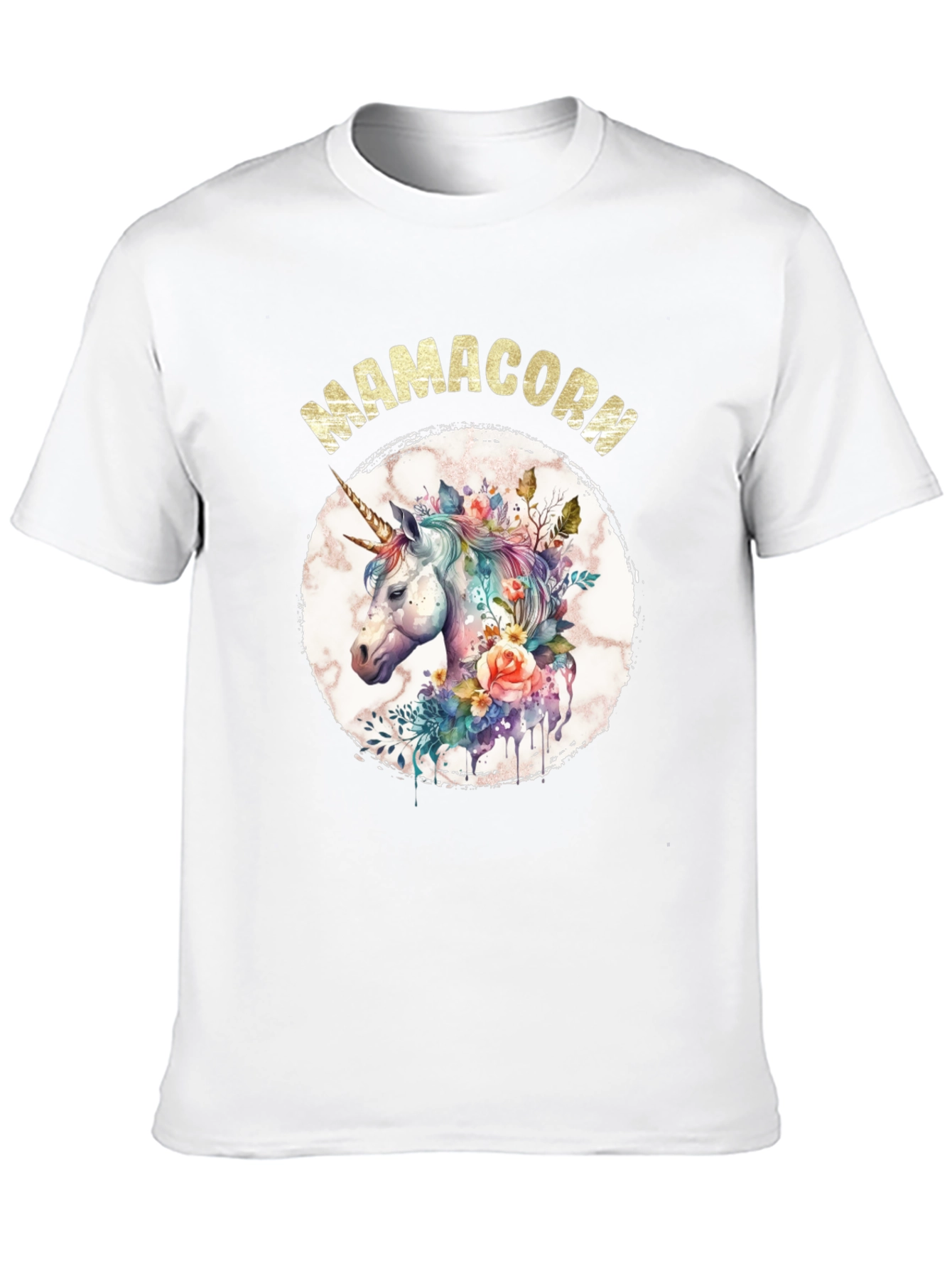 Mamacorn Unicorn Graphic T-Shirt