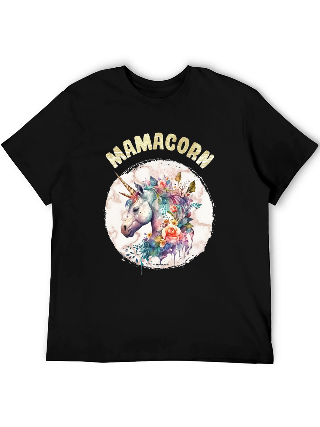Mamacorn Unicorn Graphic T-Shirt