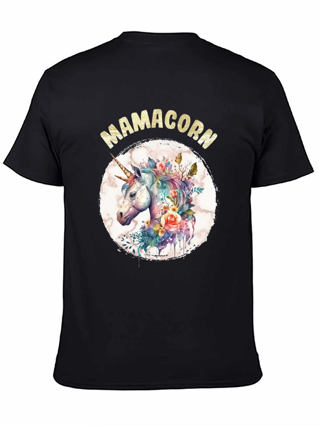 Mamacorn Unicorn Graphic T-Shirt