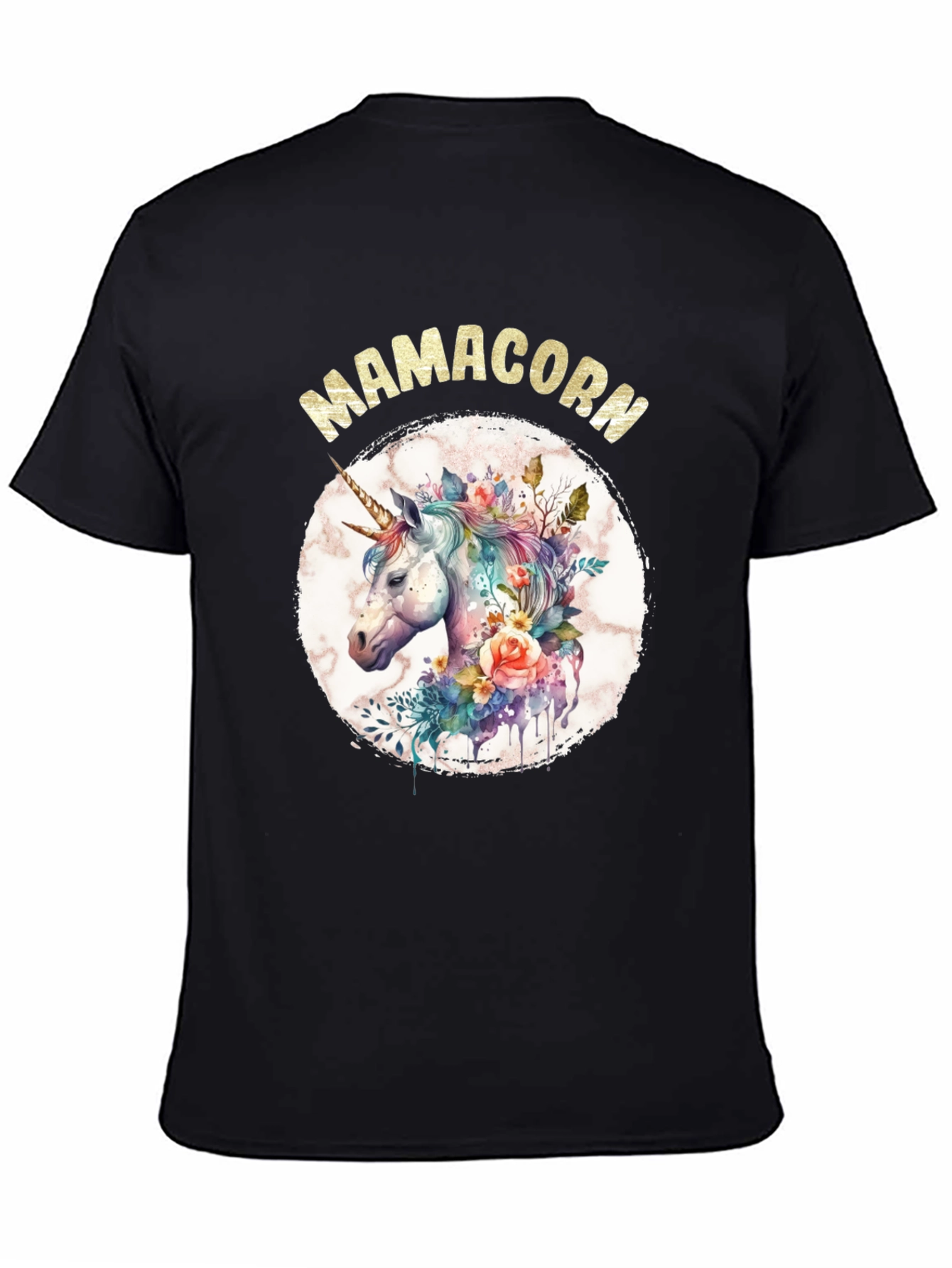 Mamacorn Unicorn Graphic T-Shirt