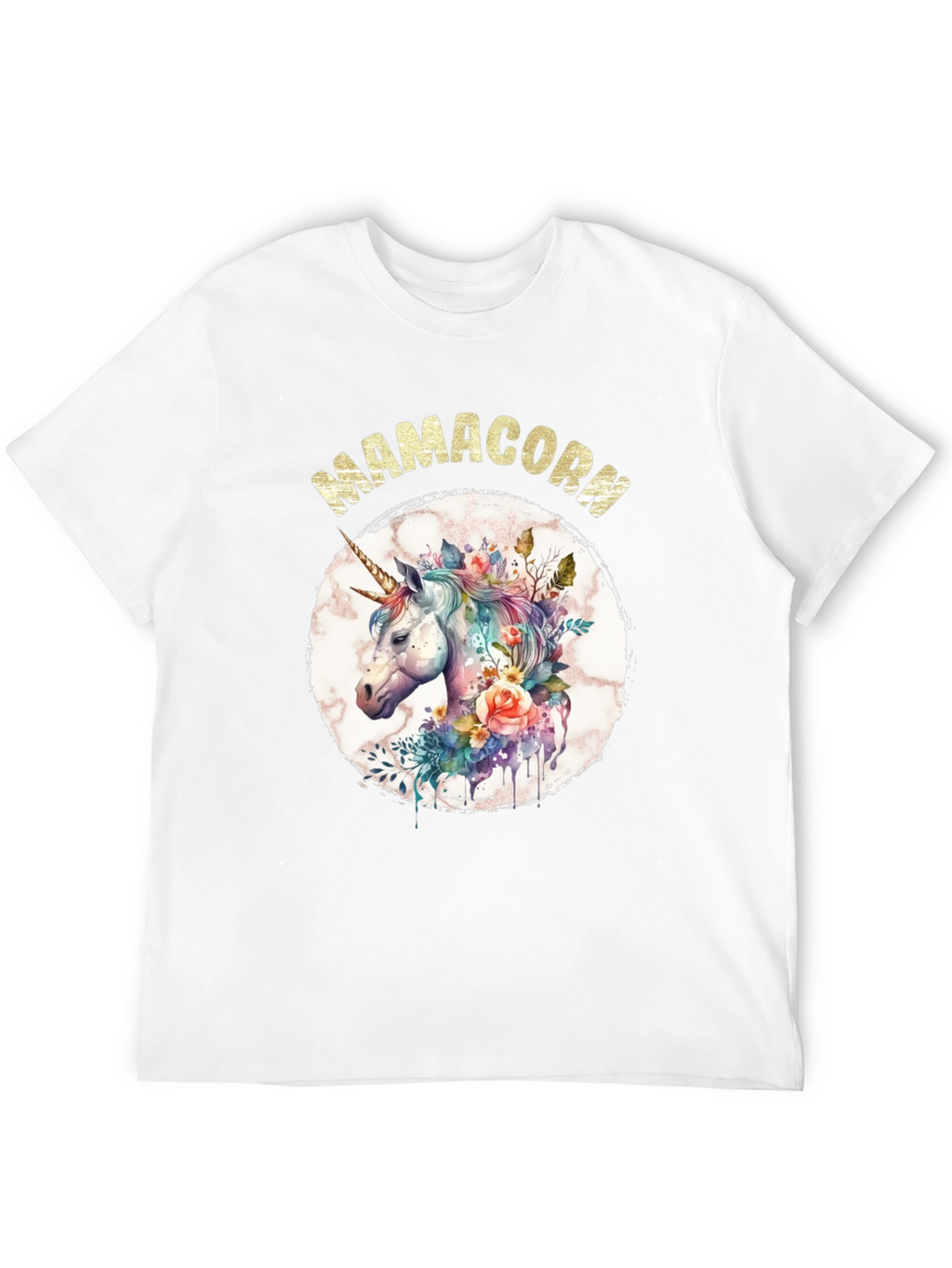 Mamacorn Unicorn Graphic T-Shirt