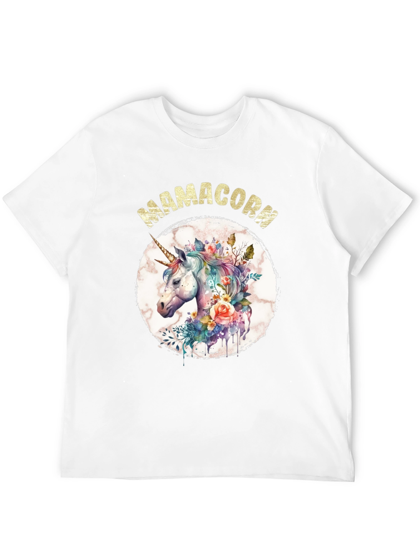 Mamacorn Unicorn Graphic T-Shirt