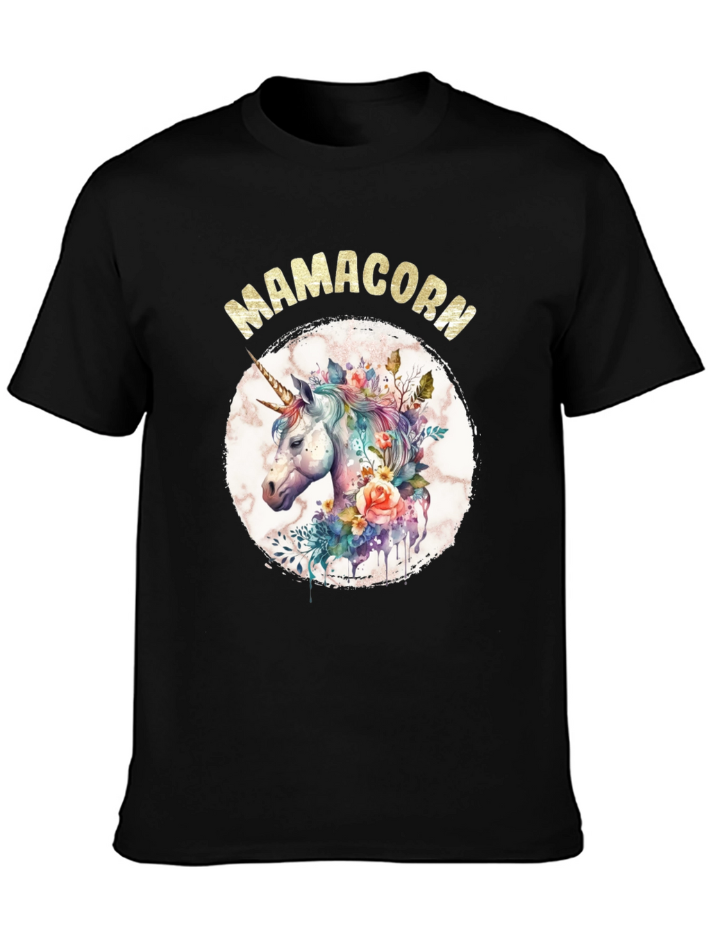 Mamacorn Unicorn Graphic T-Shirt