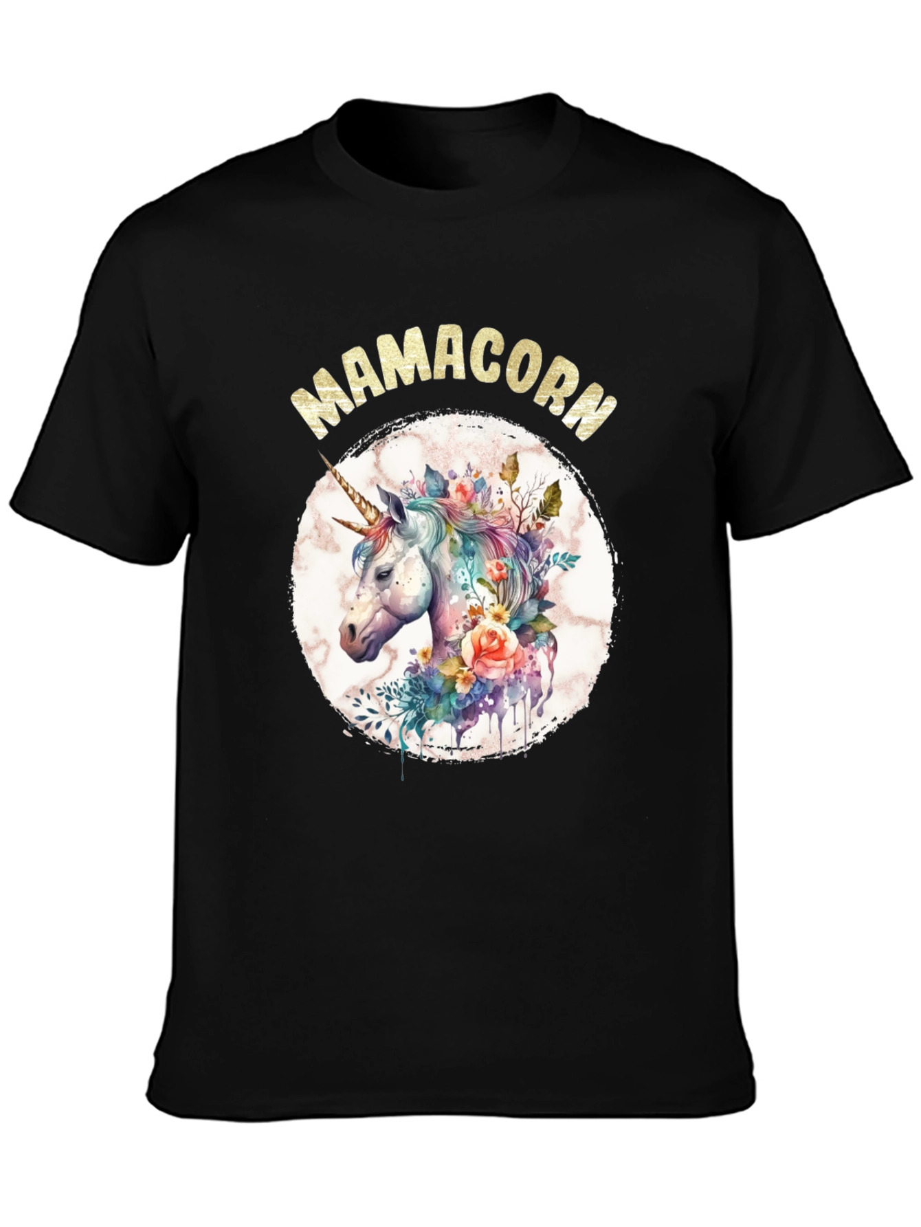 Mamacorn Unicorn Graphic T-Shirt