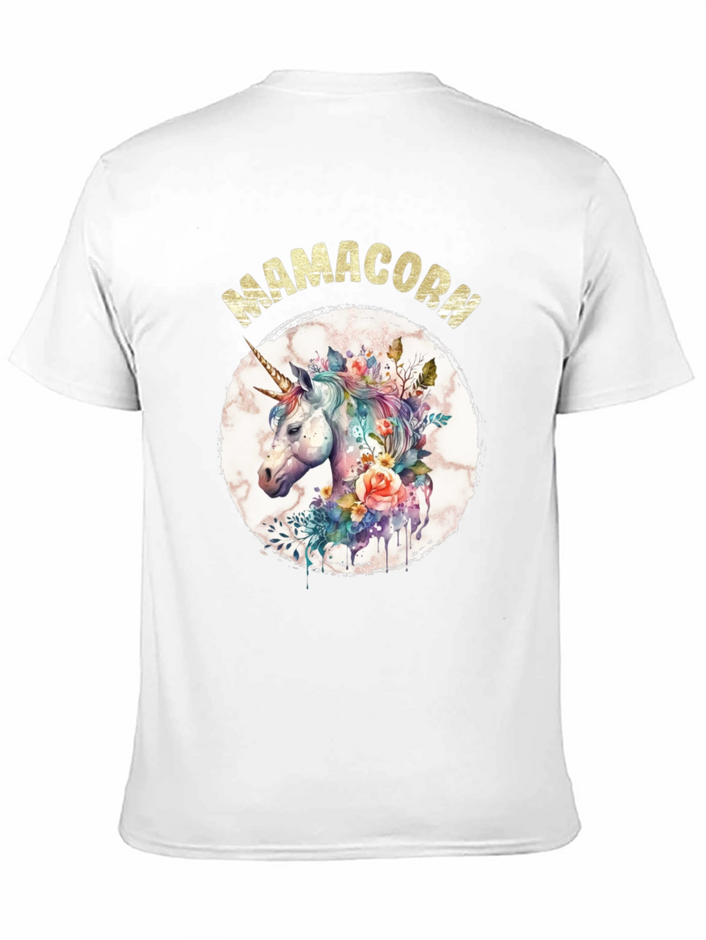 Mamacorn Unicorn Graphic T-Shirt