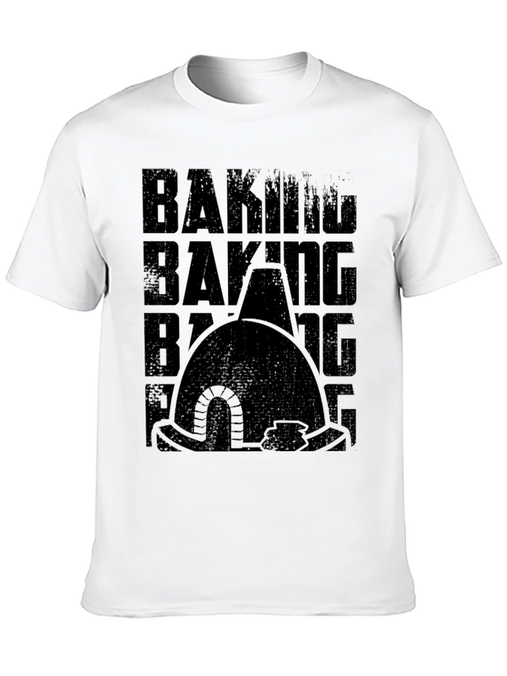 Baking Oven Graphic Black T-Shirt