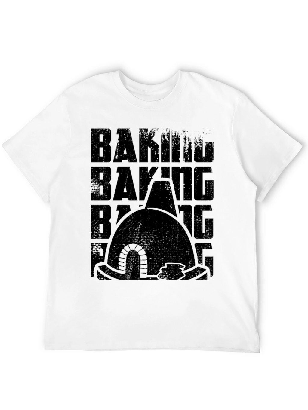 Baking Oven Graphic Black T-Shirt