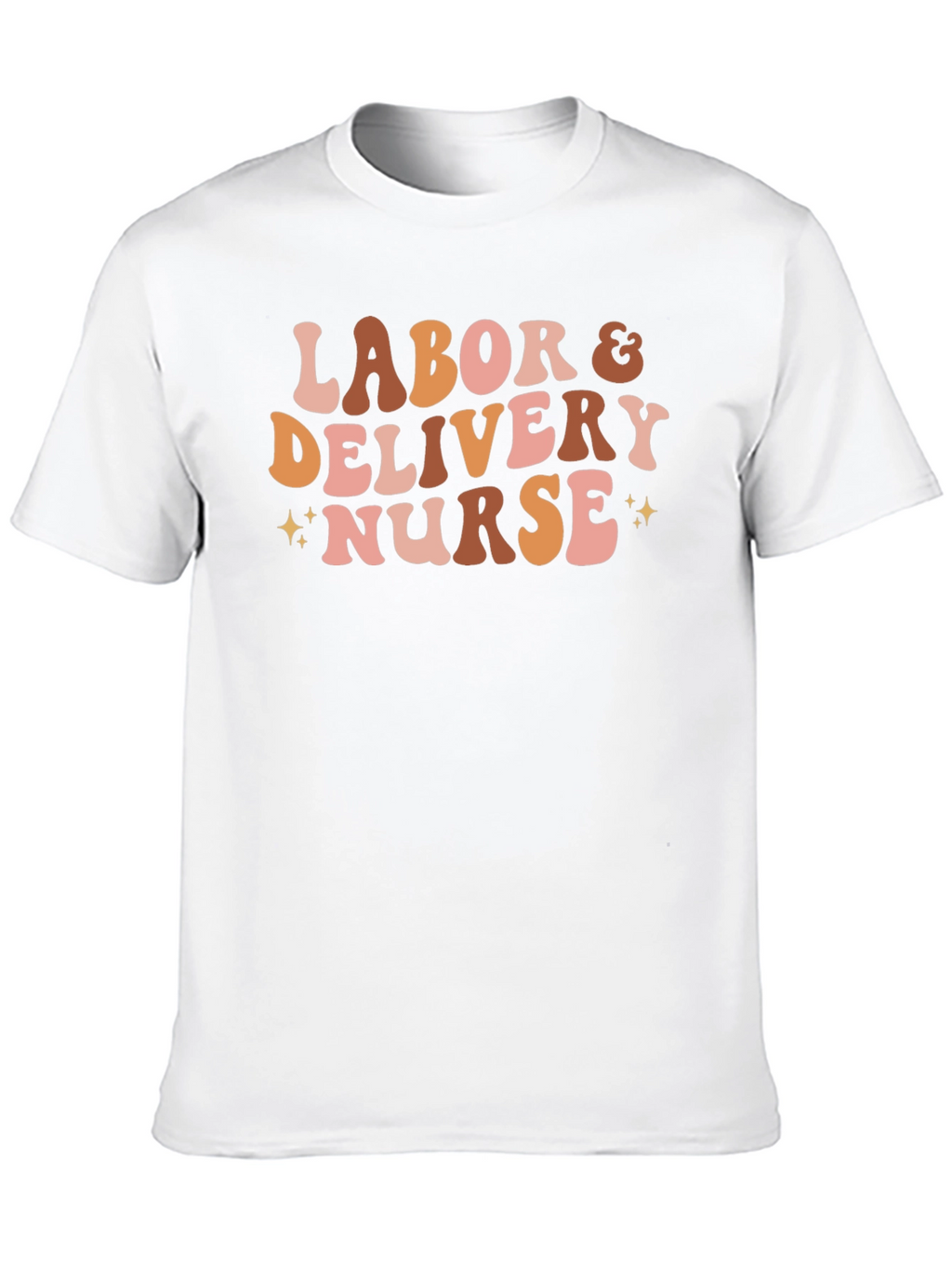 Labor & Delivery Nurse T-Shirt - Retro Style