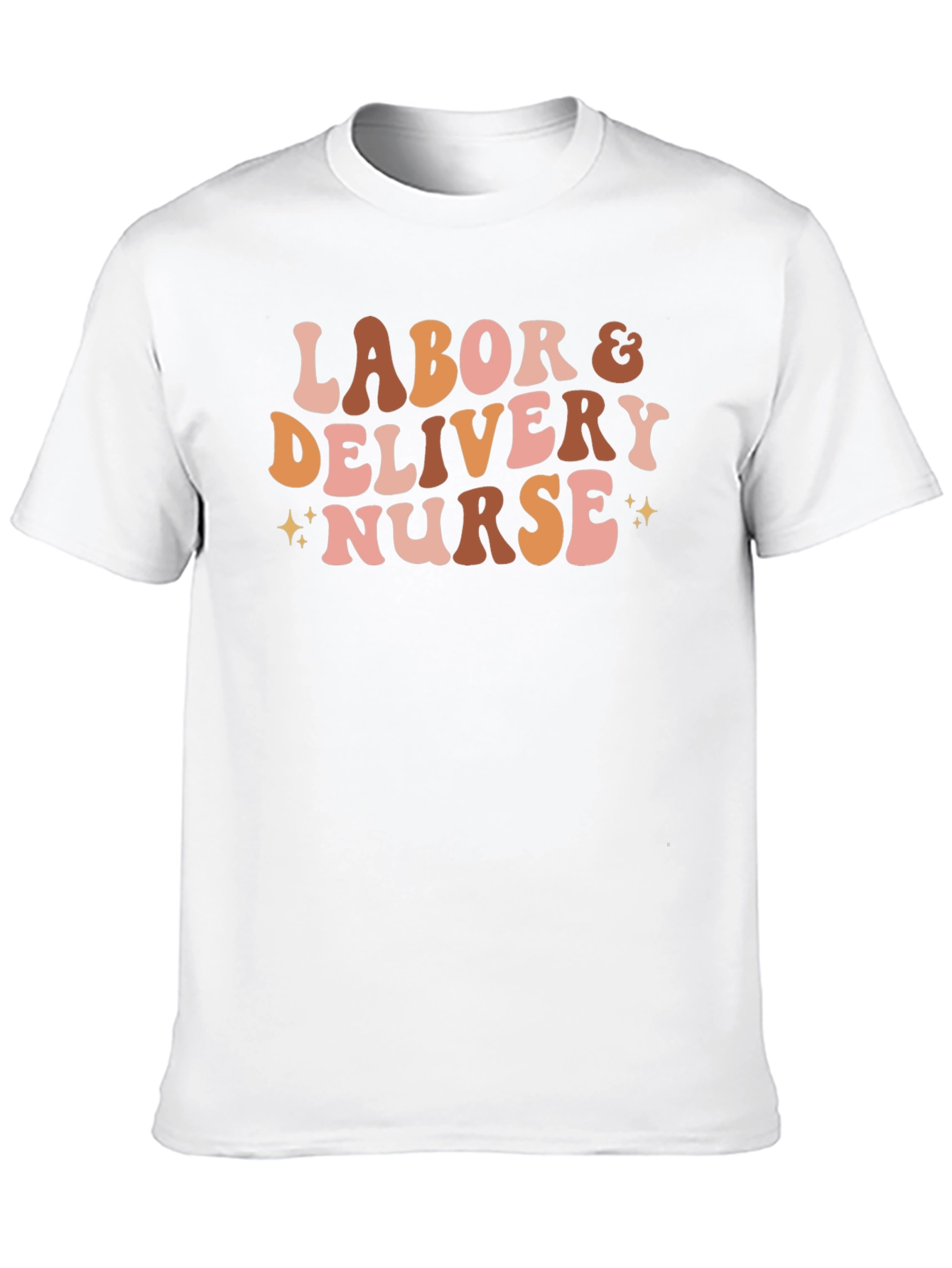 Labor & Delivery Nurse T-Shirt - Retro Style