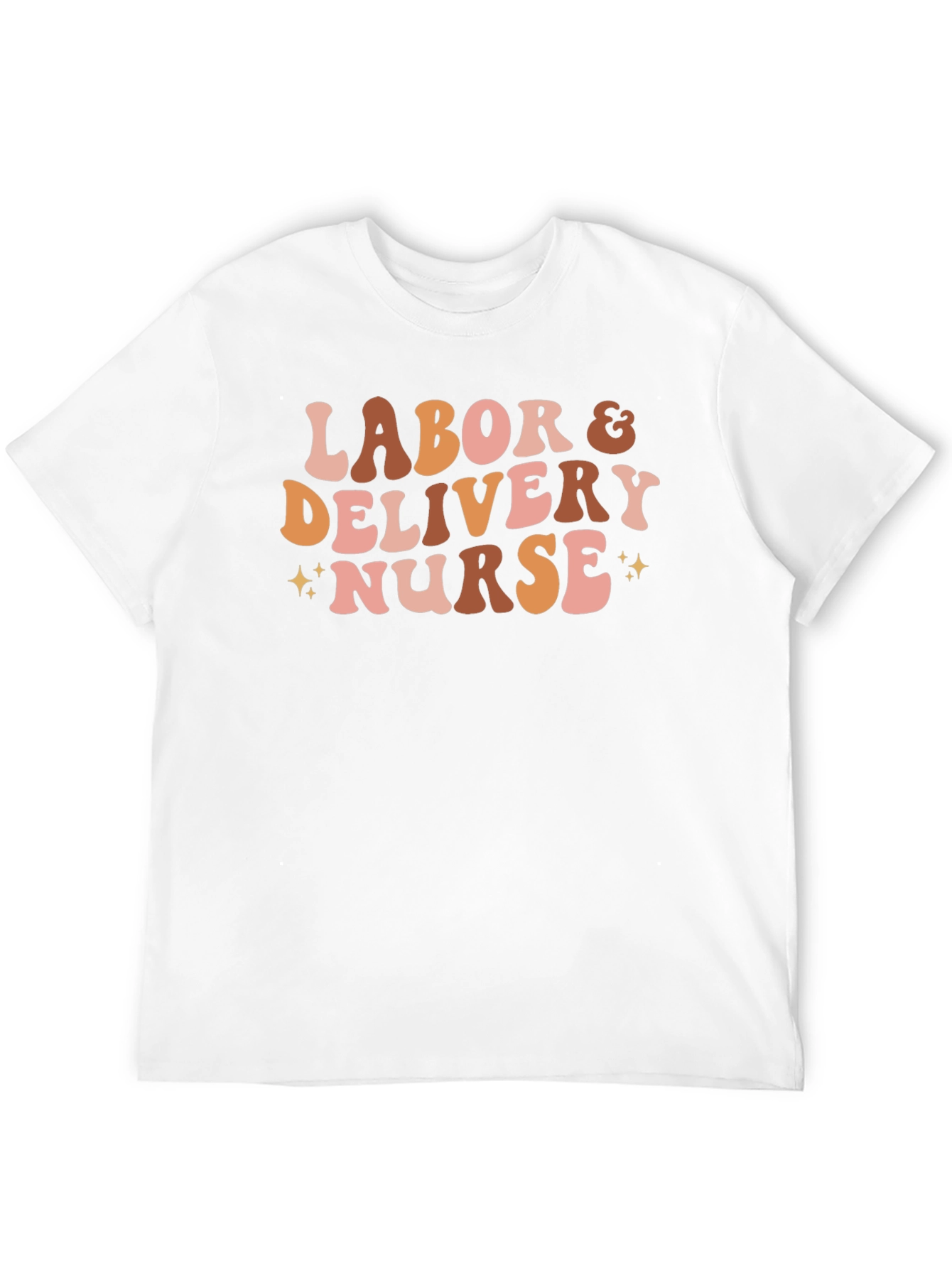 Labor & Delivery Nurse T-Shirt - Retro Style