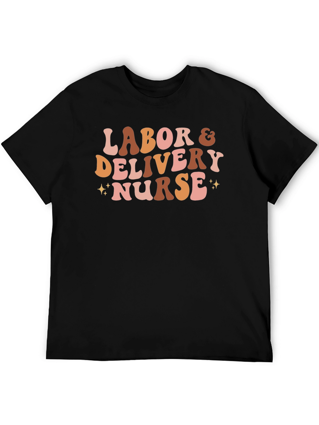 Labor & Delivery Nurse T-Shirt - Retro Style