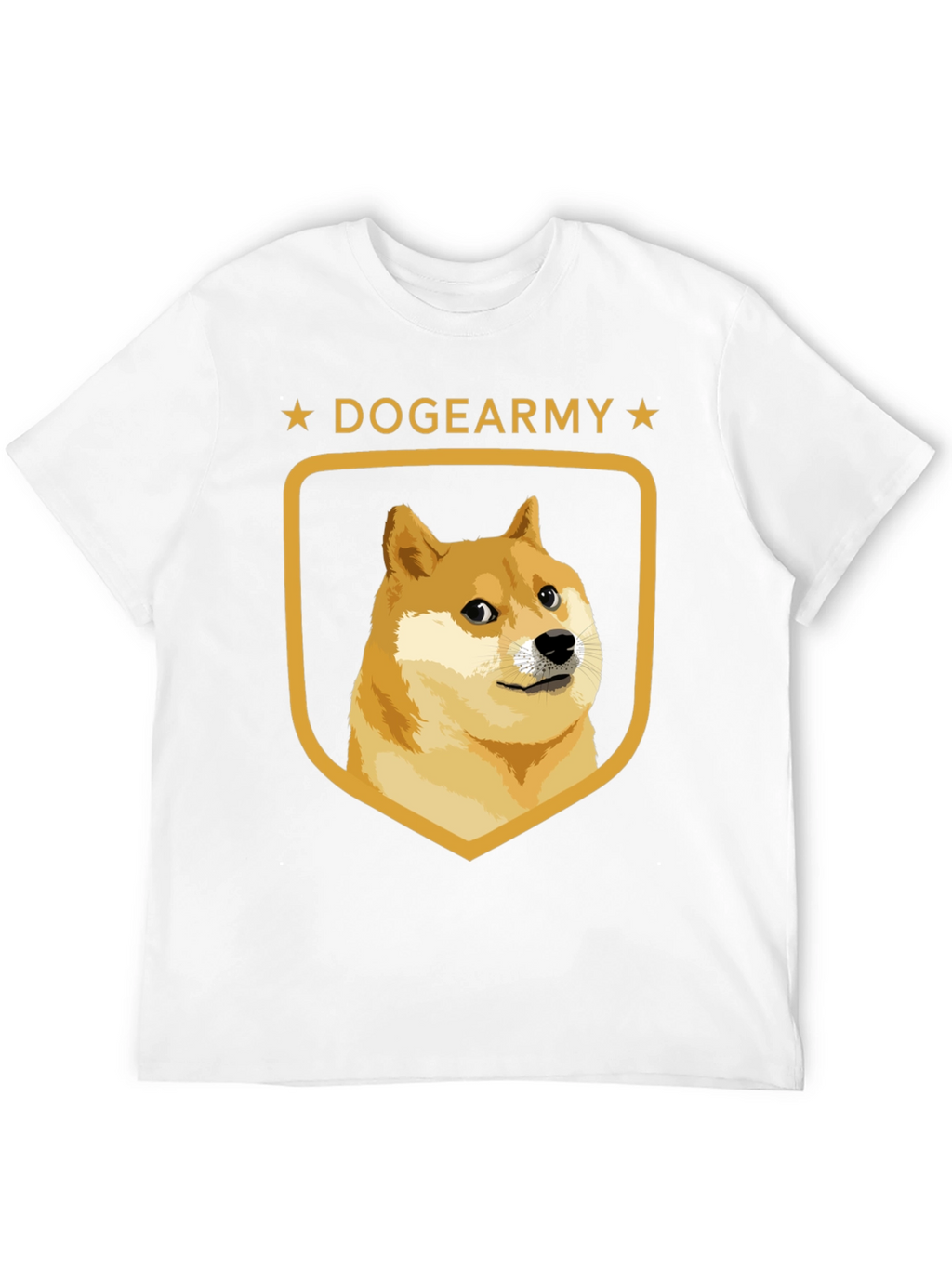 DogeArmy T-Shirt - Black Crew Neck Tee