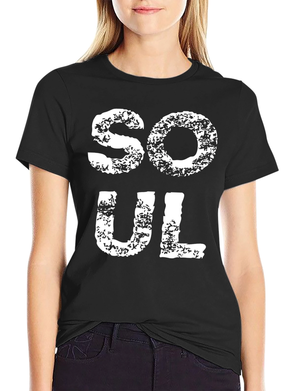 Soul T-Shirt - Distressed Print Tee