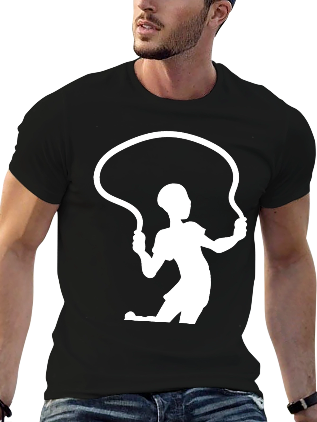 Jump Rope Silhouette T-Shirt