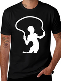 Jump Rope Silhouette T-Shirt