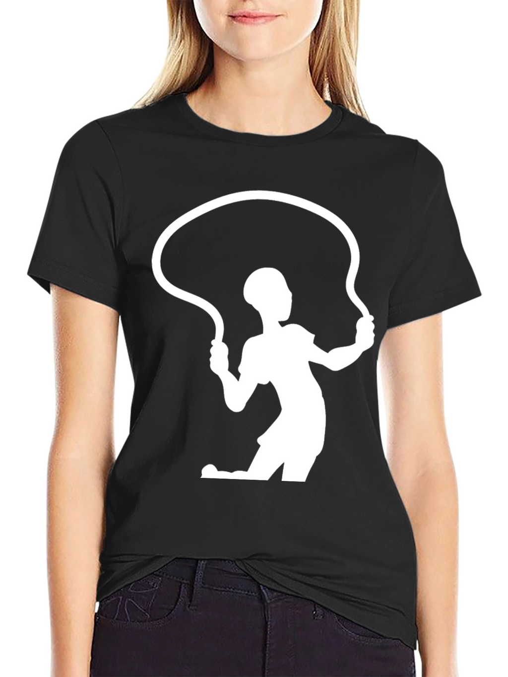 Jump Rope Silhouette T-Shirt