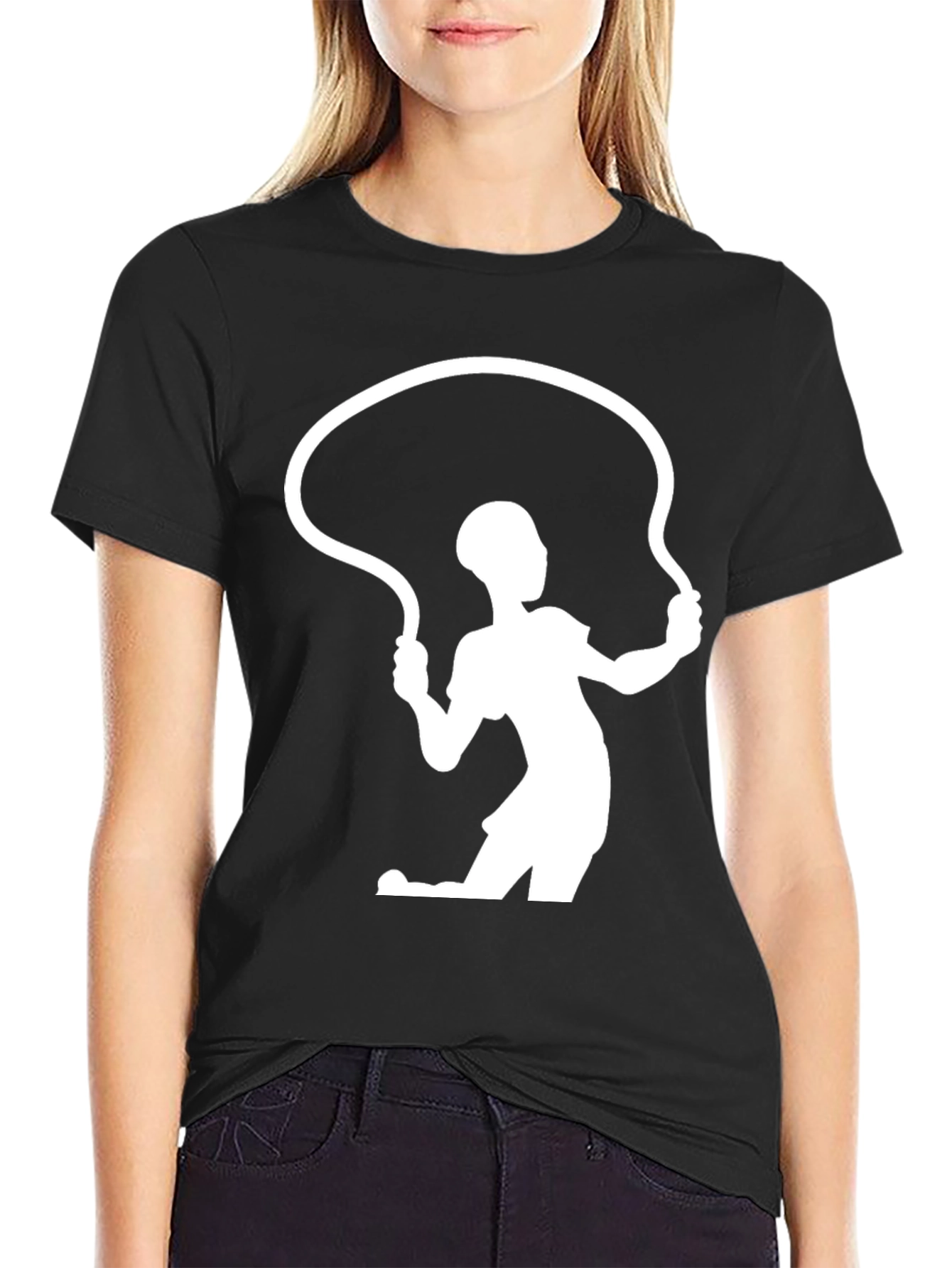 Jump Rope Silhouette T-Shirt