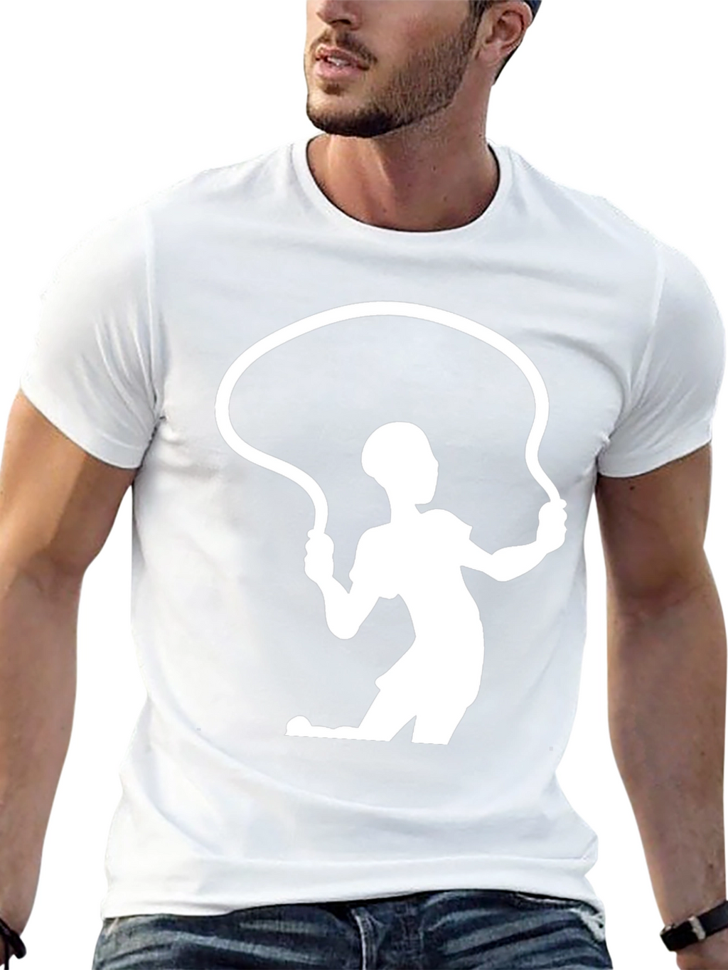 Jump Rope Silhouette T-Shirt