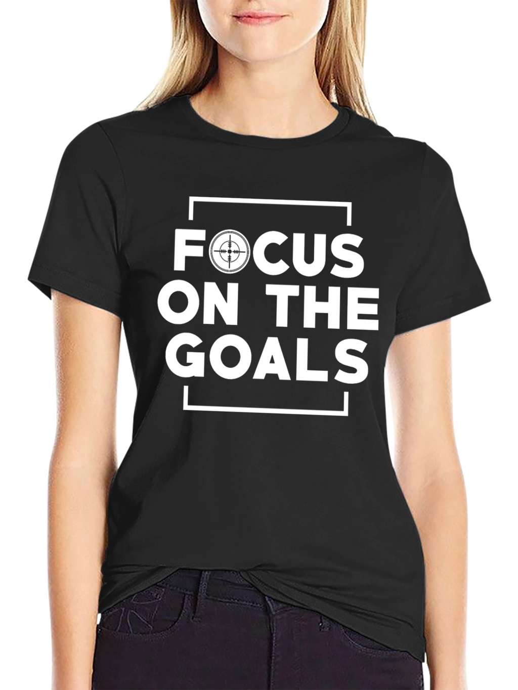 Focus On The Goals Graphic T-Shirt