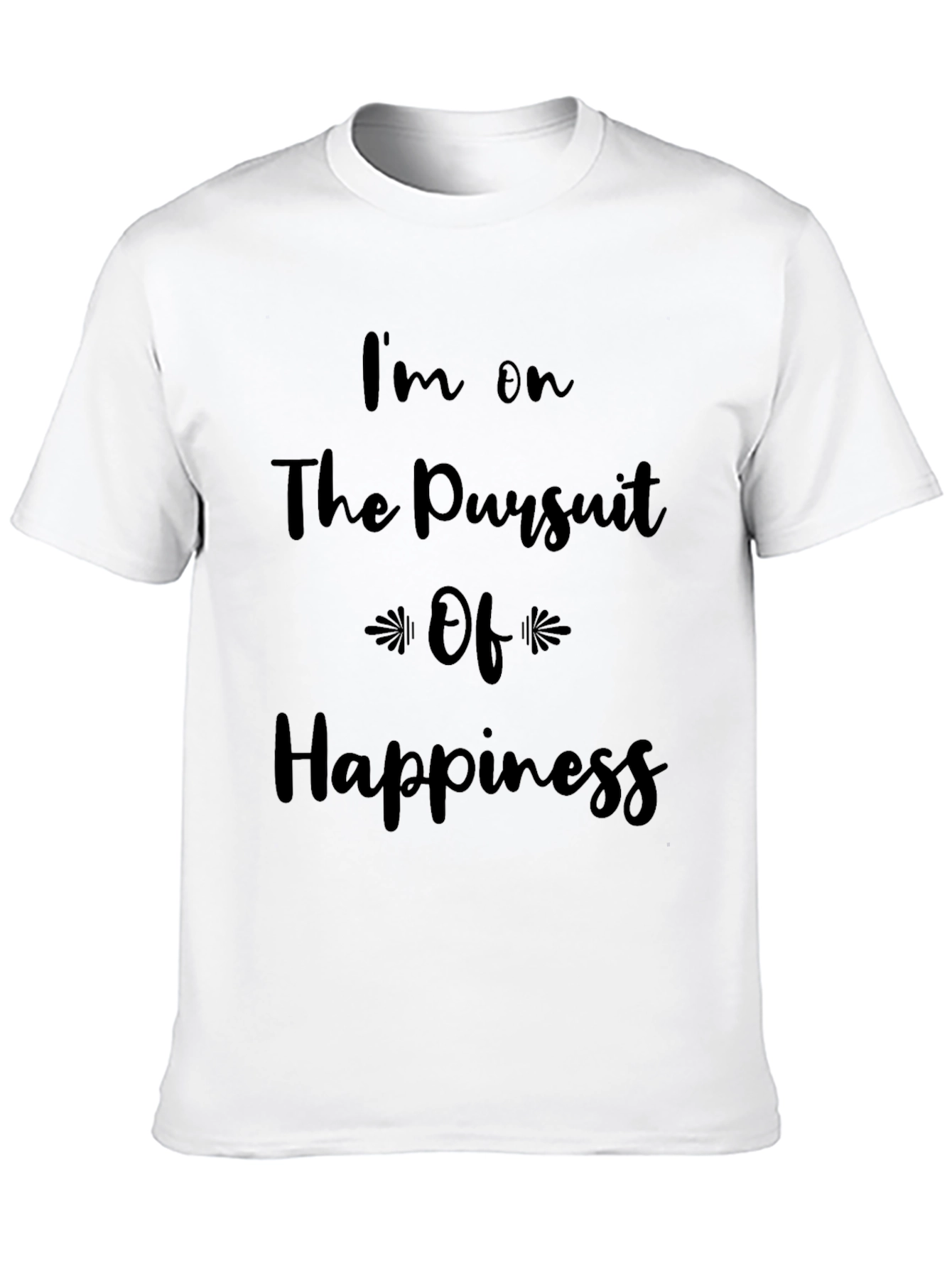 Pursuit of Happiness Graphic Tee - Black