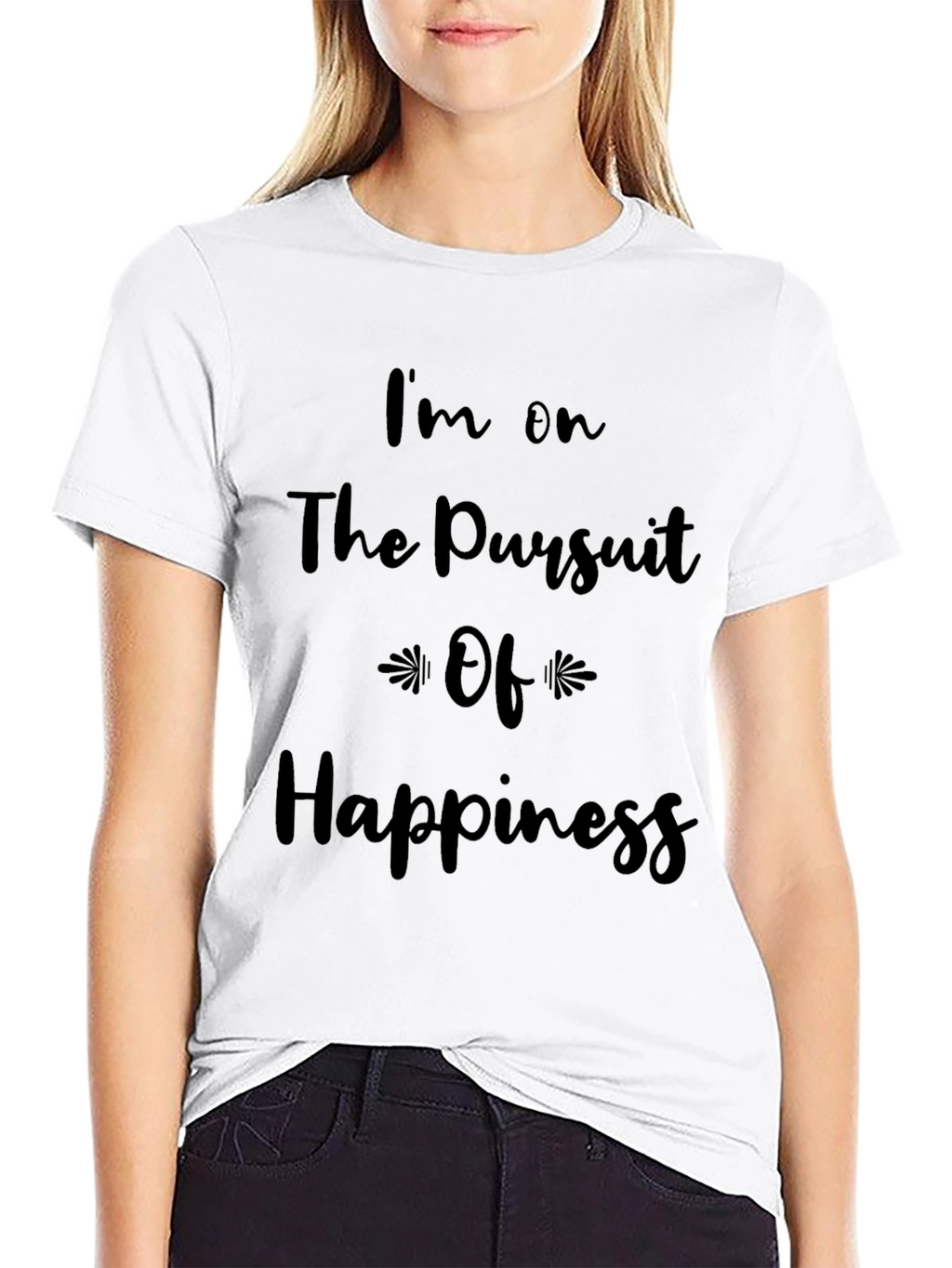 Pursuit of Happiness Graphic Tee - Black