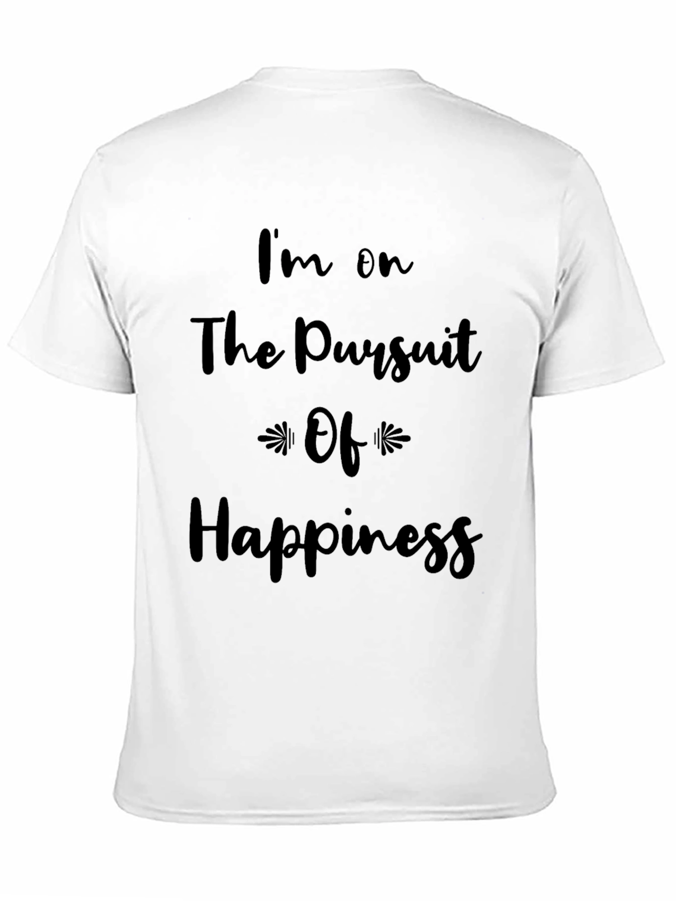 Pursuit of Happiness Graphic Tee - Black