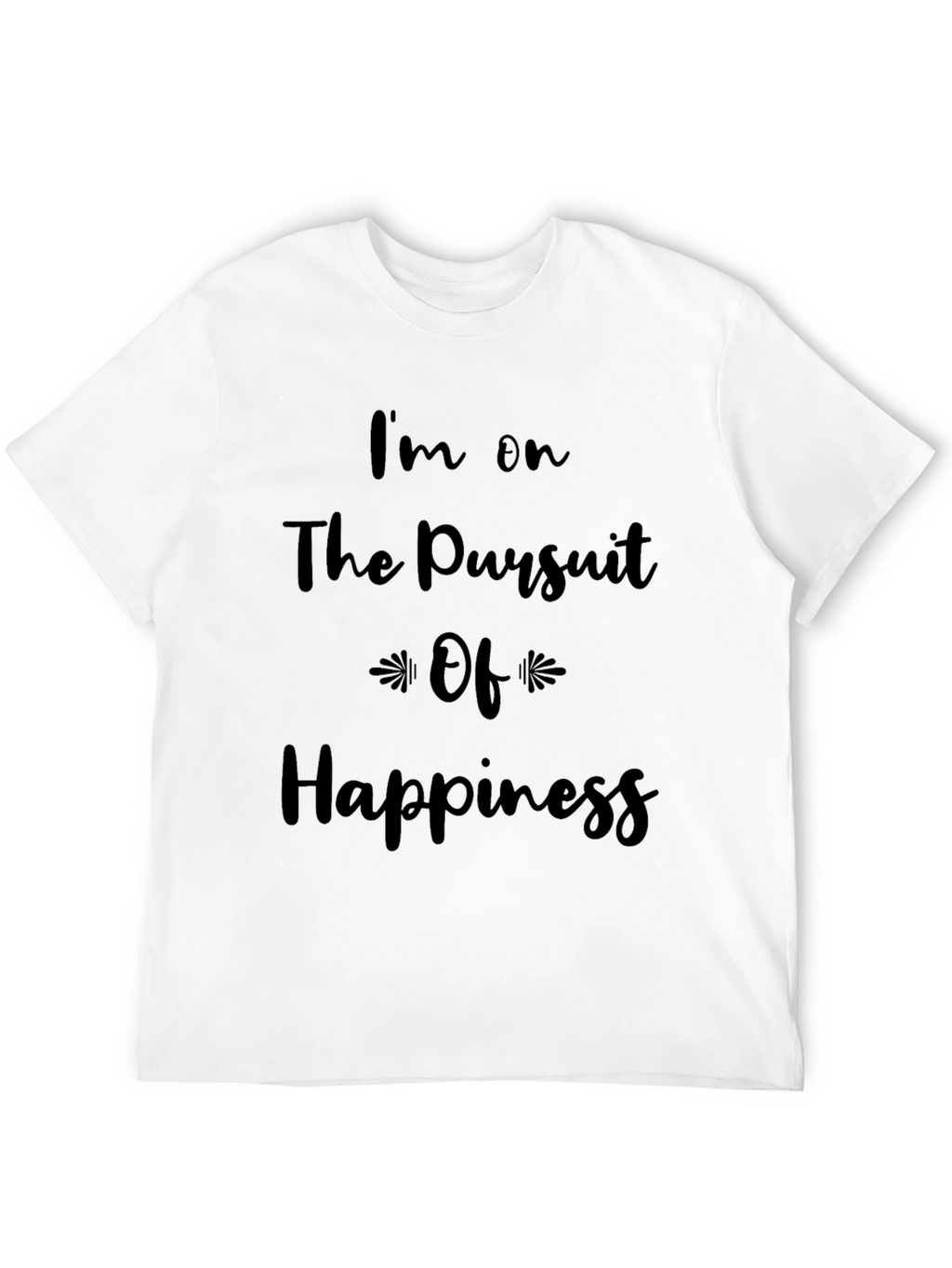 Pursuit of Happiness Graphic Tee - Black