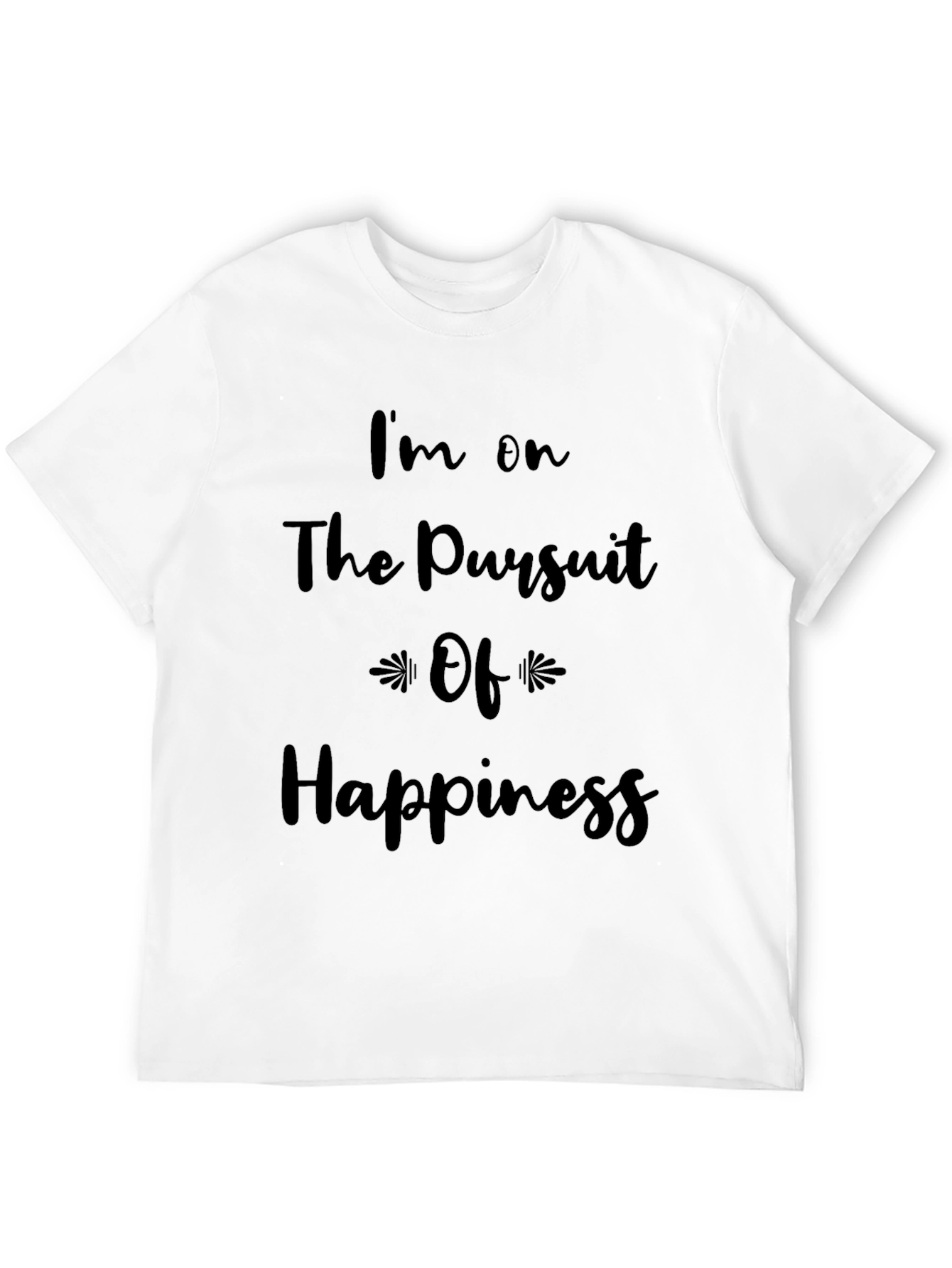Pursuit of Happiness Graphic Tee - Black