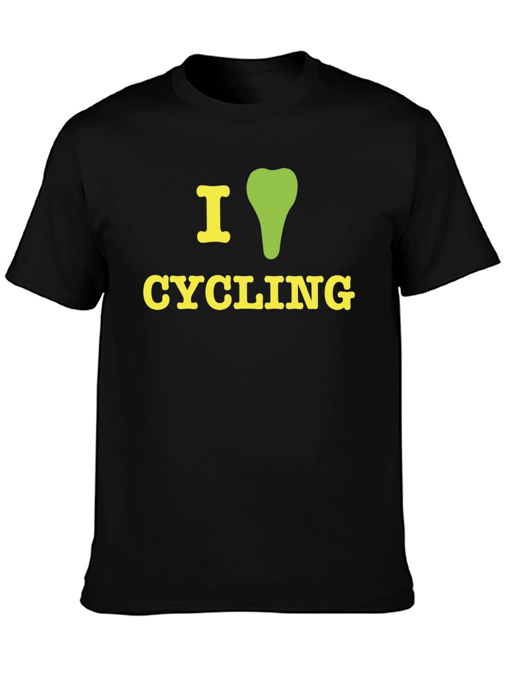 I Love Cycling T-Shirt - Sporty Graphic Tee