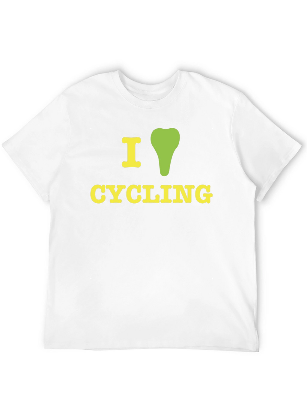 I Love Cycling T-Shirt - Sporty Graphic Tee