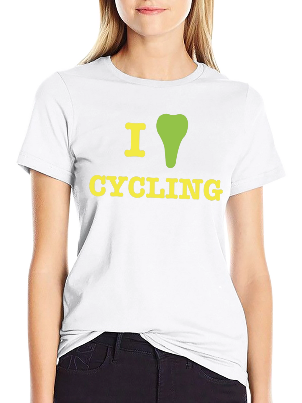 I Love Cycling T-Shirt - Sporty Graphic Tee