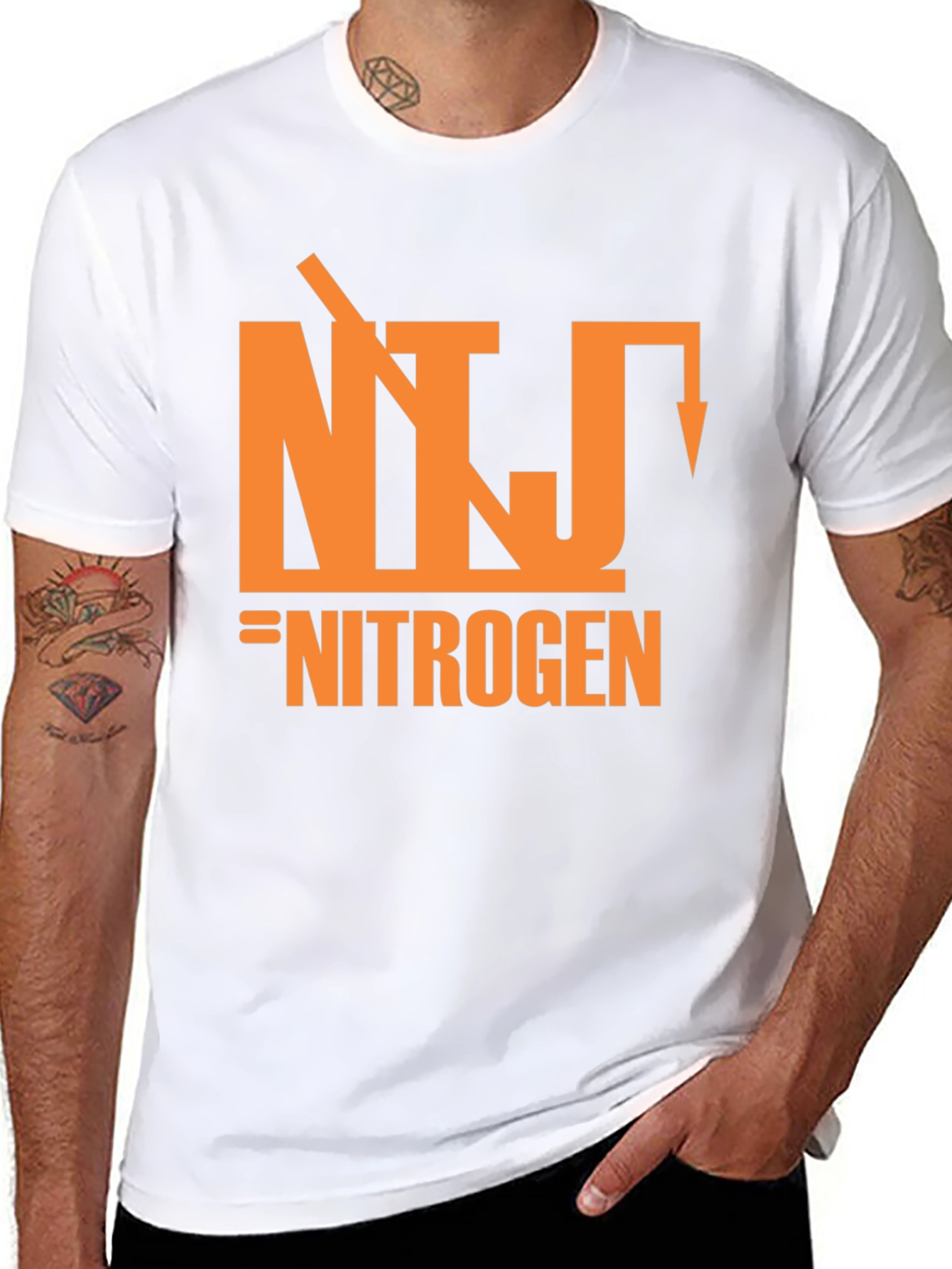 Nitrogen Graphic Tee - Cool Chemistry Shirt