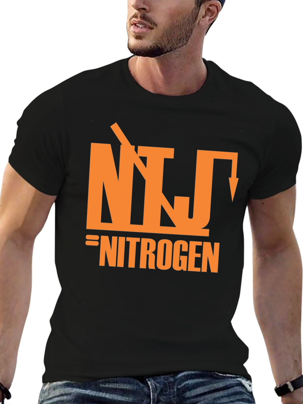 Nitrogen Graphic Tee - Cool Chemistry Shirt
