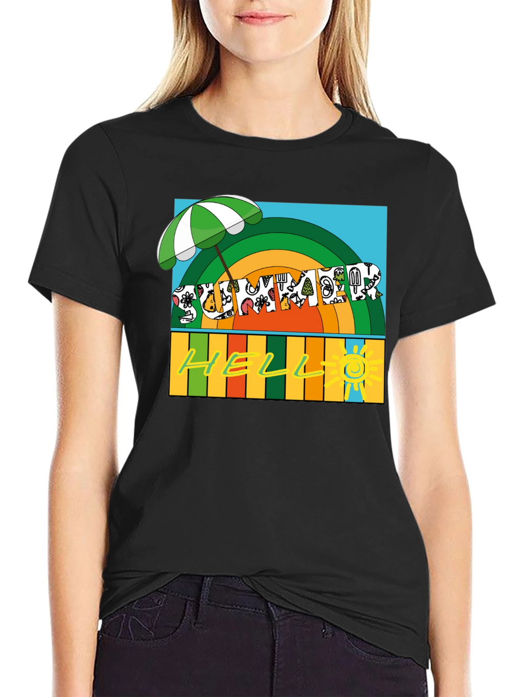 Summer Hello Graphic Tee