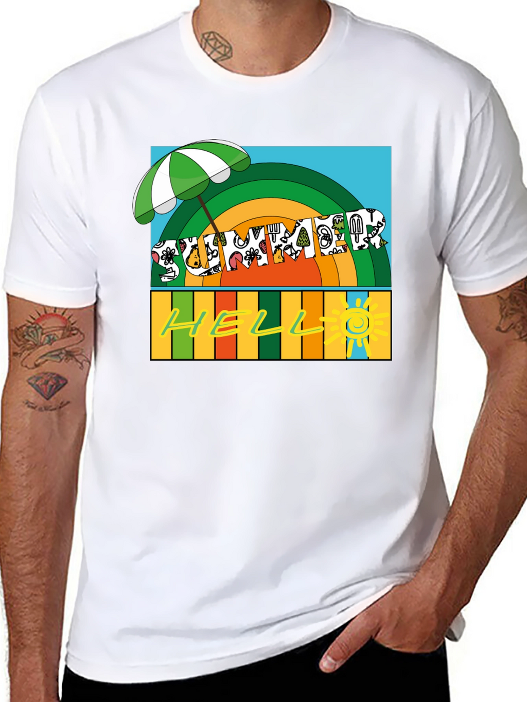 Summer Hello Graphic Tee