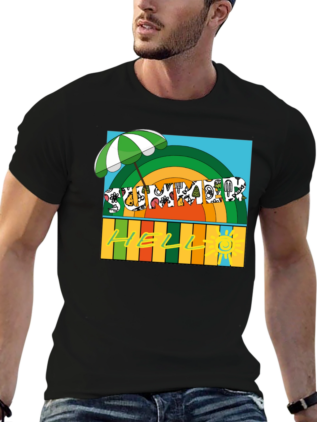 Summer Hello Graphic Tee