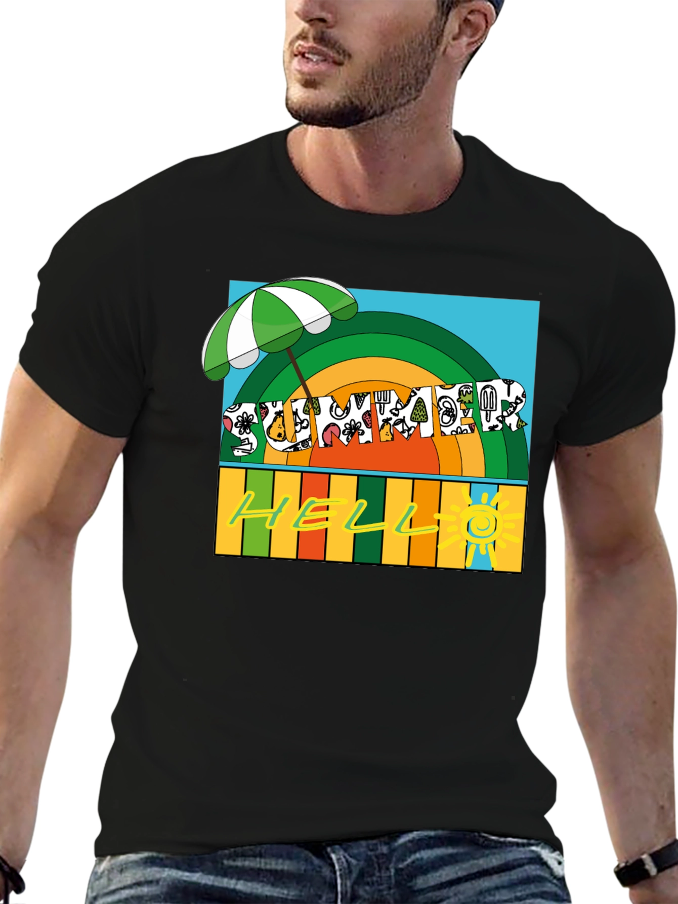 Summer Hello Graphic Tee