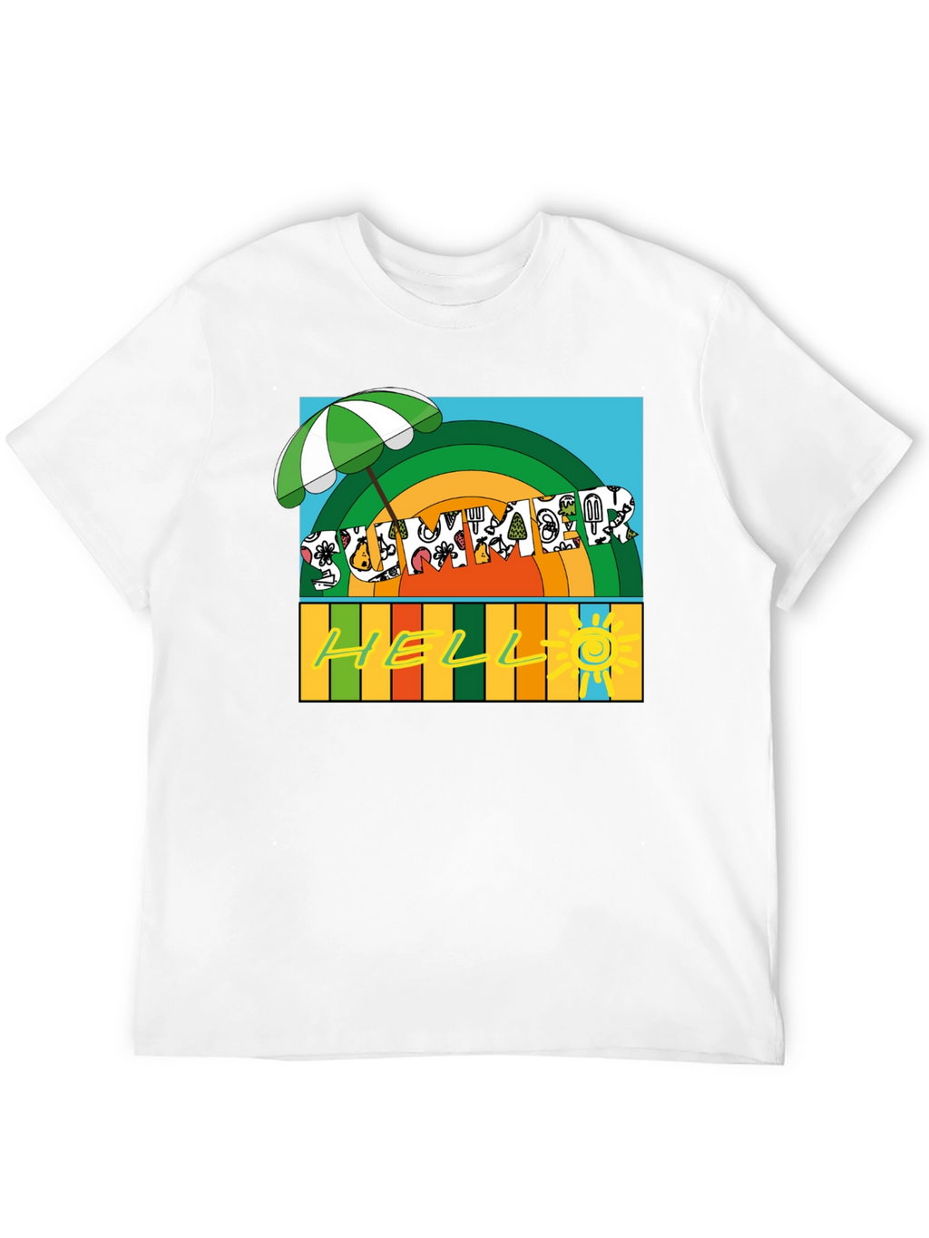 Summer Hello Graphic Tee