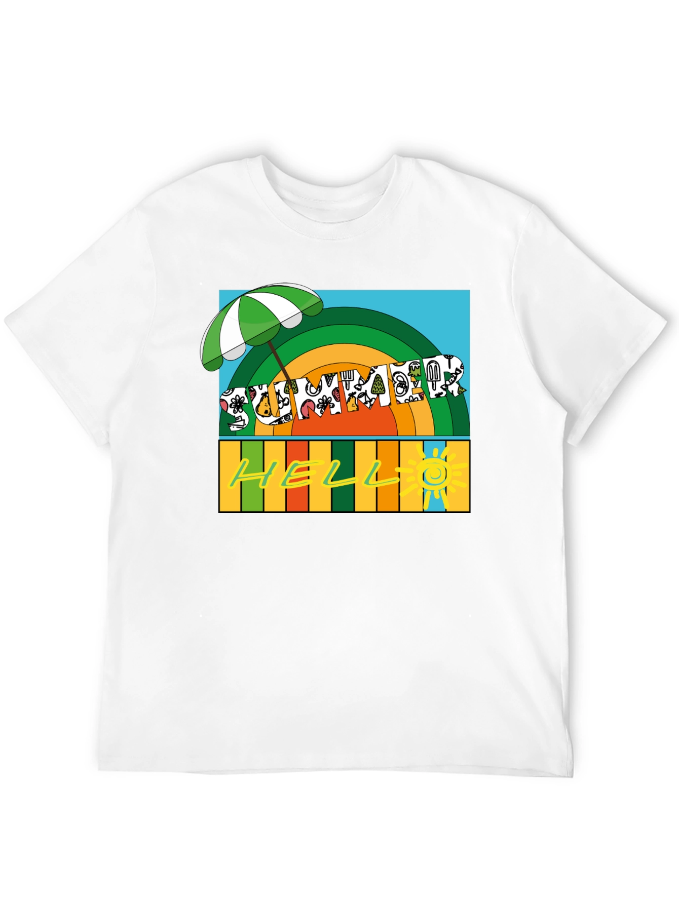 Summer Hello Graphic Tee