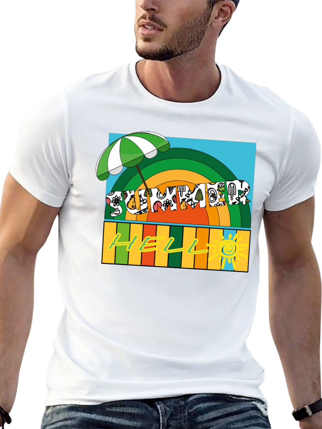 Summer Hello Graphic Tee