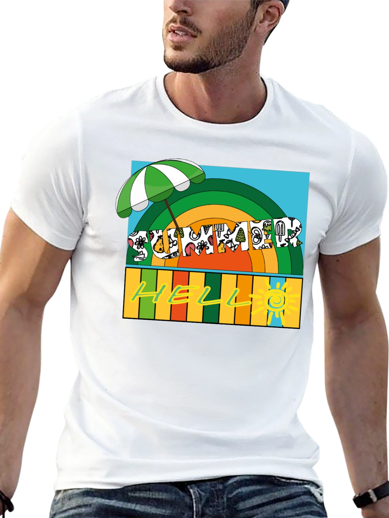 Summer Hello Graphic Tee