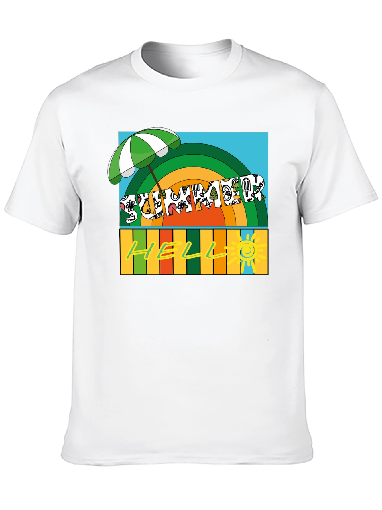 Summer Hello Graphic Tee