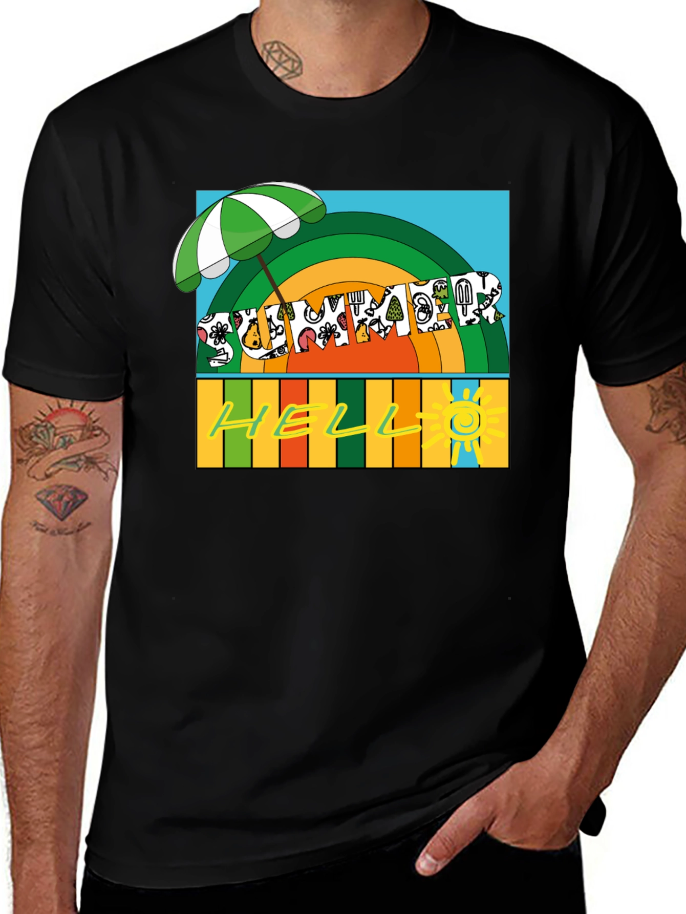 Summer Hello Graphic Tee