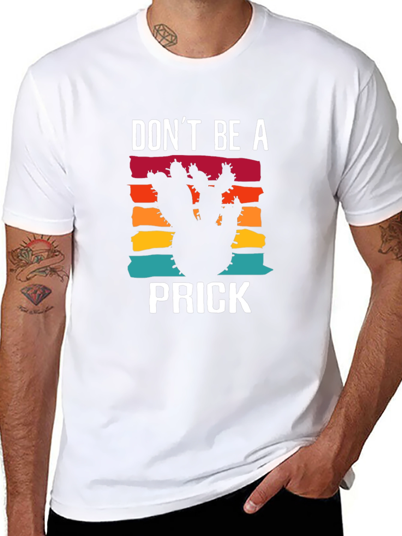 Dont Be A Prick Cactus T-Shirt
